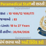 SSB Paramedical Staff Recruitment 2026