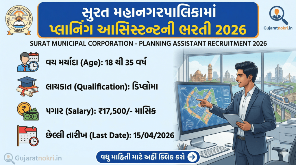 SMC Planning Assistant Recruitment 2026