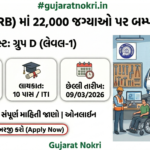 Railway RRB Group D Recruitment 2026 for 22000 Bumper Vacancies 10th Pass ITI Jobs
