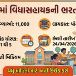 Gujarat Vidhyasahayak Recruitment 2026