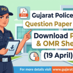Gujarat Police PSI Question Paper 2026