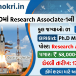 ISRO Recruitment 2026 Research Associate-I RA-I Notification