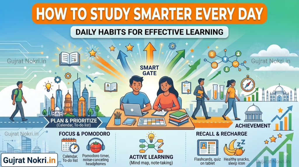 How to Study Smarter Every Day Complete Guide and Daily Routine for Students